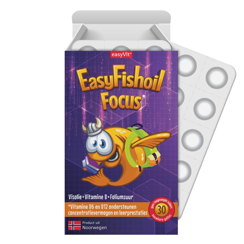 Easyvit Easyfishoil focus 30kt