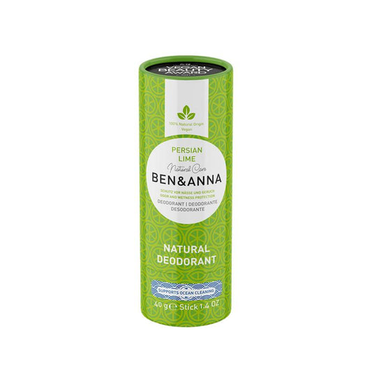 Ben & Anna Deodorant persian lime papertube 40g