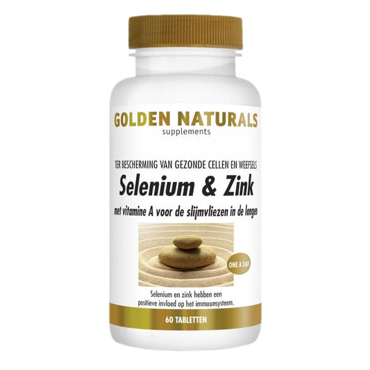 Golden Naturals Selenium & zink 60tb
