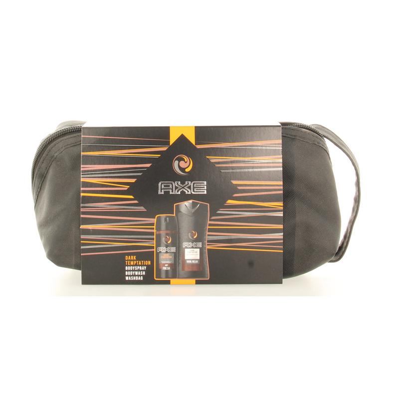 AXE Geschenkverpakking dark temptation washbag 1set